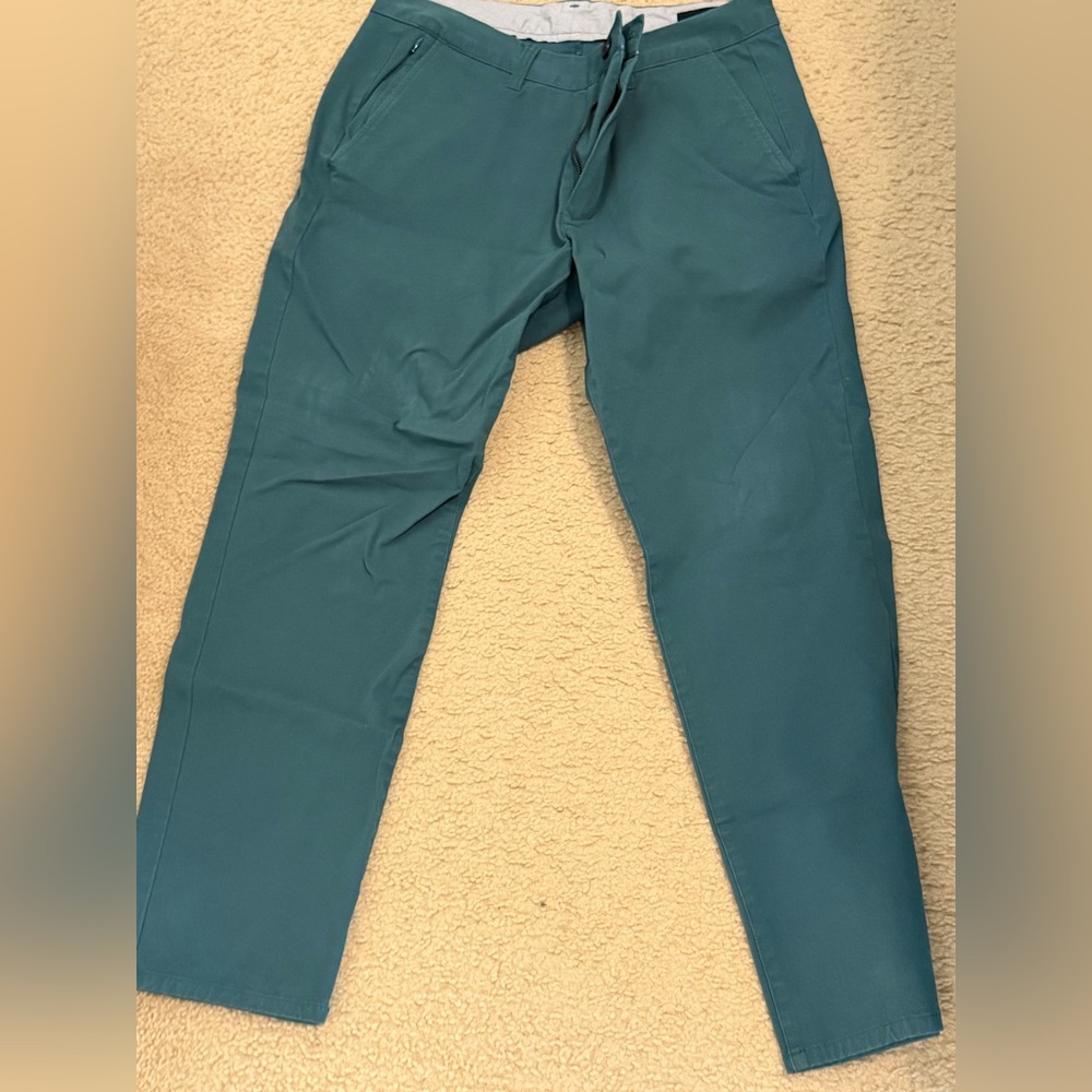 Men's Bonobos Teal/Green Chinos Pants